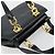 Borsa a mano in pelle Gancini Salvatore Ferragamo 2 in 1 Blu Navy Oro Auth ARZ896 - vista 6