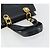 Borsa a mano in pelle Gancini Salvatore Ferragamo 2 in 1 Blu Navy Oro Auth ARZ896 - vista 7