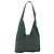 Borsa a Spalla PRADA Nylon Verde Argento Auth BA11893