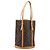 LOUIS VUITTON Borsa a Spalla Monogram Bucket GM M42236 LV Auth bs34290 Monogramma