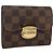 LOUIS VUITTON Cartera Joy Bifold Damier Ebene N60034 LV Auth bs34321