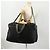 Borsa sportiva Boston in nylon 2 vie nera argento Auth YKZ775 di PRADA Nero - vista 26