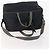 Borsa sportiva Boston in nylon 2 vie nera argento Auth YKZ775 di PRADA Nero - vista 7