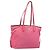 Borsa Tote Prada in Nylon Rosa Argento Auth ARZ877