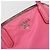 Borsa Tote Prada in Nylon Rosa Argento Auth ARZ877 - vista 17