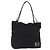 Borsa Tote FENDI in nylon nero argento Auth fm5308
