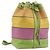 Céline Schultertasche aus Leder in mehrfarbigem Silber authentisch ARZ906 Mehrfarben