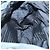 Zaino PRADA in nylon blu argento Auth YKZ354 - vista 24
