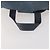 Zaino PRADA in nylon blu argento Auth YKZ354 - vista 7