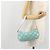 Céline CELINE Accessory Pouch Suede Light Blue Silver Auth BAZ625A Silvery - view 23