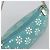 Céline CELINE Accessory Pouch Suede Light Blue Silver Auth BAZ625A Silvery - view 6