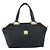 MCM Vicetos Logogram Borsa a Mano Nylon Nero Oro Auth mr2197 D'oro - vista 13