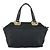 MCM Vicetos Logogram Borsa a Mano Nylon Nero Oro Auth mr2197 D'oro - vista 2