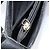 Bolsa de Ombro Gancini em Couro Preto e Dourado Auth BA11825 da Salvatore Ferragamo - vista 21