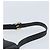 Bolsa de Ombro Gancini em Couro Preto e Dourado Auth BA11825 da Salvatore Ferragamo - vista 8