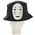 Cappello bucket nero LOEWE Anagram Ghibli Spirited Away No Face Auth SW2255SM - vista 13