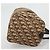 Borsa Boston in tela Trotter Christian Dior marrone oro Auth bs34246 D'oro - vista 3