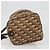 Borsa Boston in tela Trotter Christian Dior marrone oro Auth bs34246 D'oro - vista 4