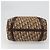Borsa Boston in tela Trotter Christian Dior marrone oro Auth bs34246 D'oro - vista 5