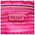 Borsa a spalla con catena Prada in nylon rosa e oro 1BH152 Auth SW2261SAM D'oro - vista 20