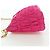 Borsa a spalla con catena Prada in nylon rosa e oro 1BH152 Auth SW2261SAM D'oro - vista 3