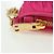 Borsa a spalla con catena Prada in nylon rosa e oro 1BH152 Auth SW2261SAM D'oro - vista 9