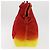 LOEWE - Studio Ghibli Castello Errante di Howl Clutch Flamenco XL Rosso Auth 167173SM - vista 3