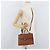 Borsa a mano Burberry in pelle 2 vie marrone argento autentica mr2205 - vista 23