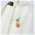 Gucci Borsa a Spalla Micro GG Supreme PVC Bianco Oro 007 115 0114 Auth AMZ052 D'oro - vista 17