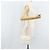 Gucci Borsa a Spalla Micro GG Supreme PVC Bianco Oro 007 115 0114 Auth AMZ052 D'oro - vista 25