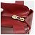 Céline Borsa Tote Circle in pelle oro bordeaux Auth SW2245A D'oro Bordò - vista 9