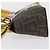 Borsa Dragonite in tela Zucca FENDI x FRGMT x POKMON 2way Nera Auth 167166SM Marrone Nero - vista 4