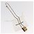 Collar BALENCIAGA de metal dorado Auth am11164V - vista 12