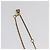 Collar BALENCIAGA de metal dorado Auth am11164V - vista 7