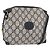 Gucci Borsa a Spalla GG Supreme in PVC Navy Gold 007 58 0093 Auth SW2206 D'oro Blu navy
