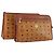 MCM Vicetos Logogram Clutch Bag in Pelle PVC 2 Set Marrone Auth 170519