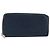 Portafoglio Verticale in Pelle Taurillon Clemence LOUIS VUITTON M58823 Auth bs34331 Blu navy