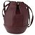 CARTIER Borsa a Spalla Must Line in Pelle Bordeaux Oro Auth YKZ388 - vista 13
