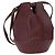 CARTIER Borsa a Spalla Must Line in Pelle Bordeaux Oro Auth YKZ388 - vista 2