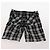 Burberry Nova Check Blue Label Shorts aus Baumwolle 2 Stück Schwarz Auth am10880 - Ansicht 3