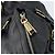 SAINT LAURENT Borsa Downtown in pelle nera e oro 175884 Auth YKZ233A Nero D'oro - vista 10