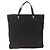 PRADA Handtasche Nylon Schwarz Gold Auth ARZ907 Golden - Ansicht 2