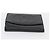 Portafoglio CHANEL in pelle di caviar 2 pezzi nero CC Auth bs34186 - vista 14