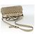 Gucci Borsa a mano Pretty GG Canvas 2way Beige Oro 269894 Auth BAZ454 D'oro - vista 10