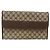 Gucci Borsa a Spalla GG Supreme PVC Beige Oro 004 58 0264 Auth BAZ182 D'oro - vista 13