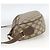 Borsa Sherry Line GG Supreme Web di GUCCI in PVC beige e oro 001 115 0918 Auth BA11553 D'oro - vista 3