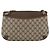 Borsa Sherry Line GG Supreme Web di GUCCI in PVC beige e oro 904 02 026 Auth BA11774 D'oro - vista 2