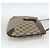 Borsa Sherry Line GG Supreme Web di GUCCI in PVC beige e oro 904 02 026 Auth BA11774 D'oro - vista 4