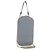 Borsa a tracolla in pelle di agnello grigia con catena Christian Dior Cannage Auth BAZ467