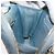 Borsa a tracolla in pelle di agnello grigia con catena Christian Dior Cannage Auth BAZ467 - vista 23